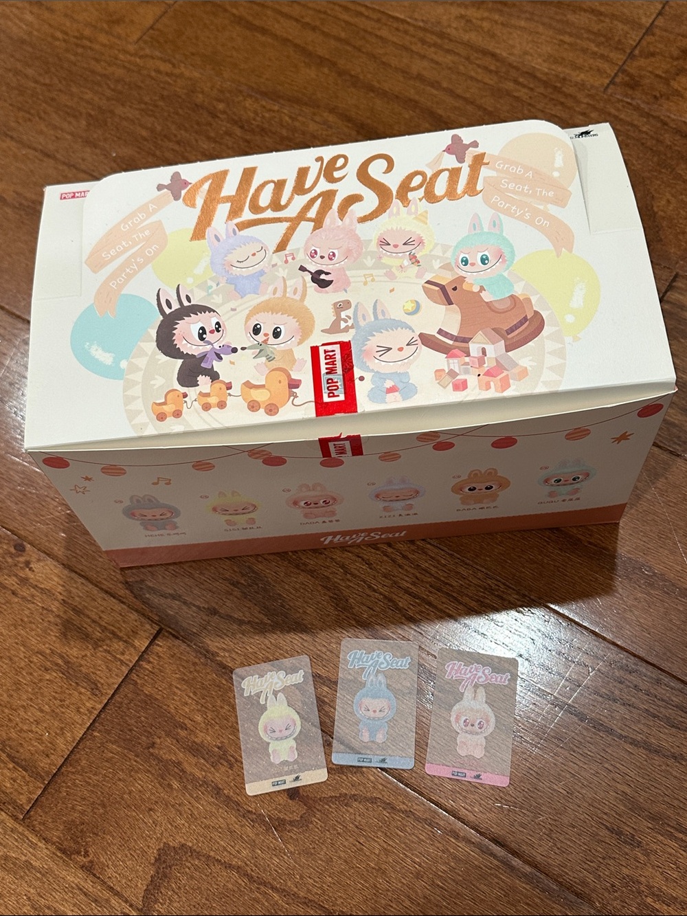 Pop Mart Labubu Have A Seat empty Boxes